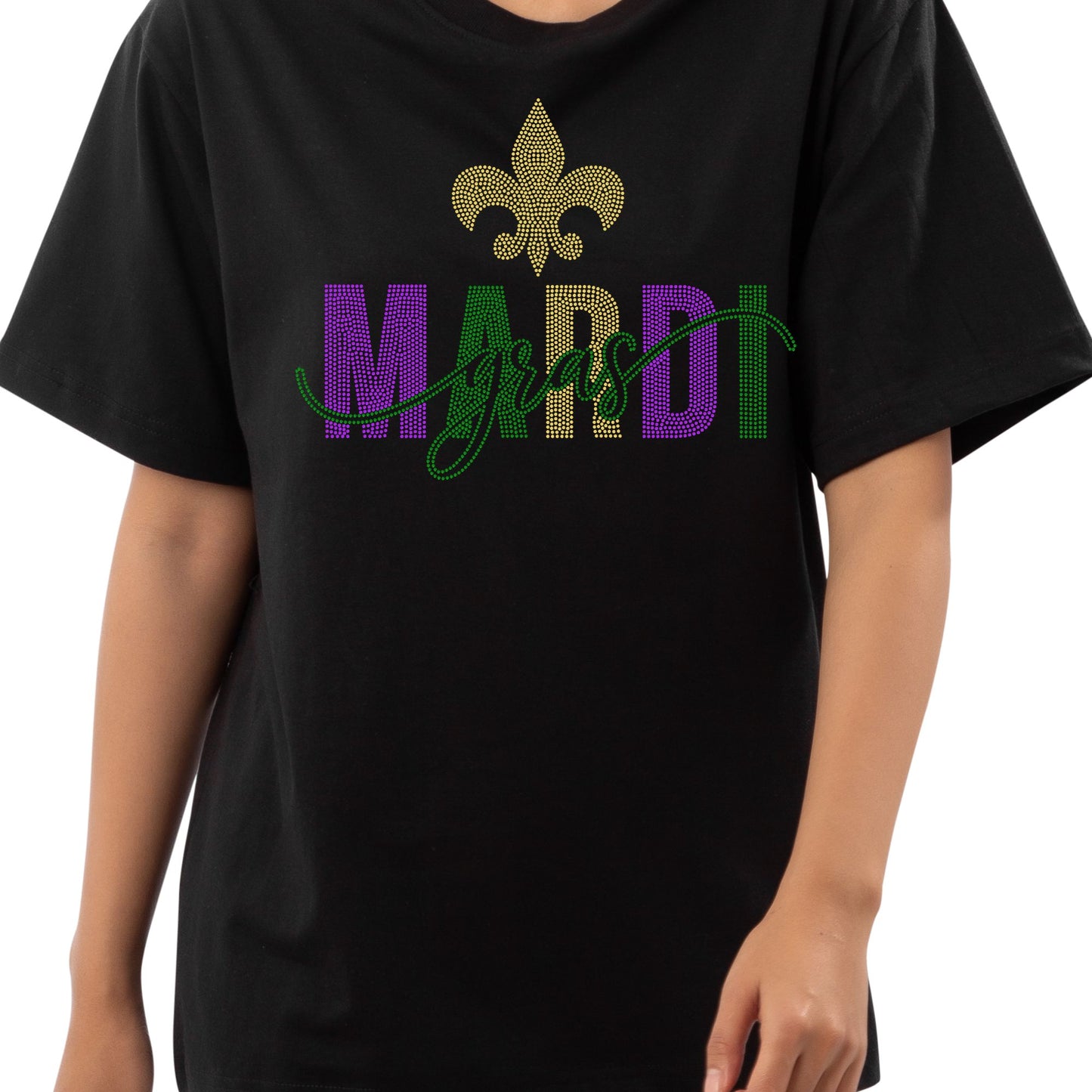 Mardi Gras Spangle Transfer