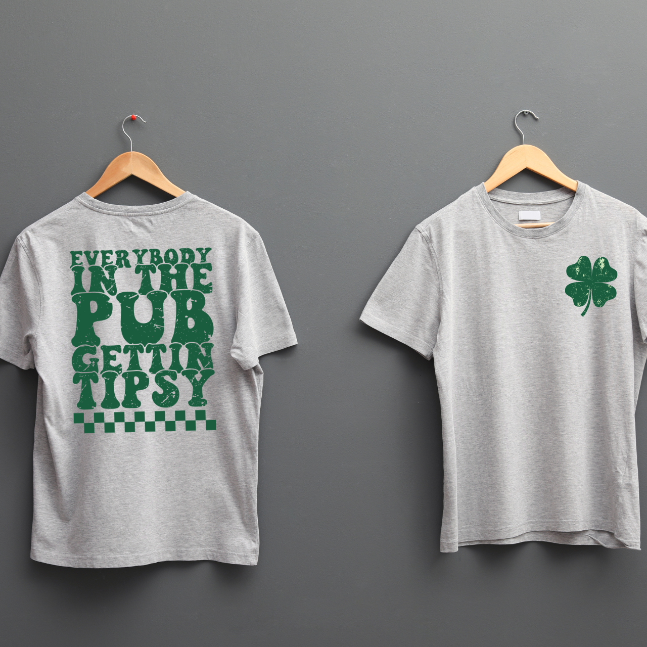 Everybody In The Pub Gettin Tipsy (checkered)