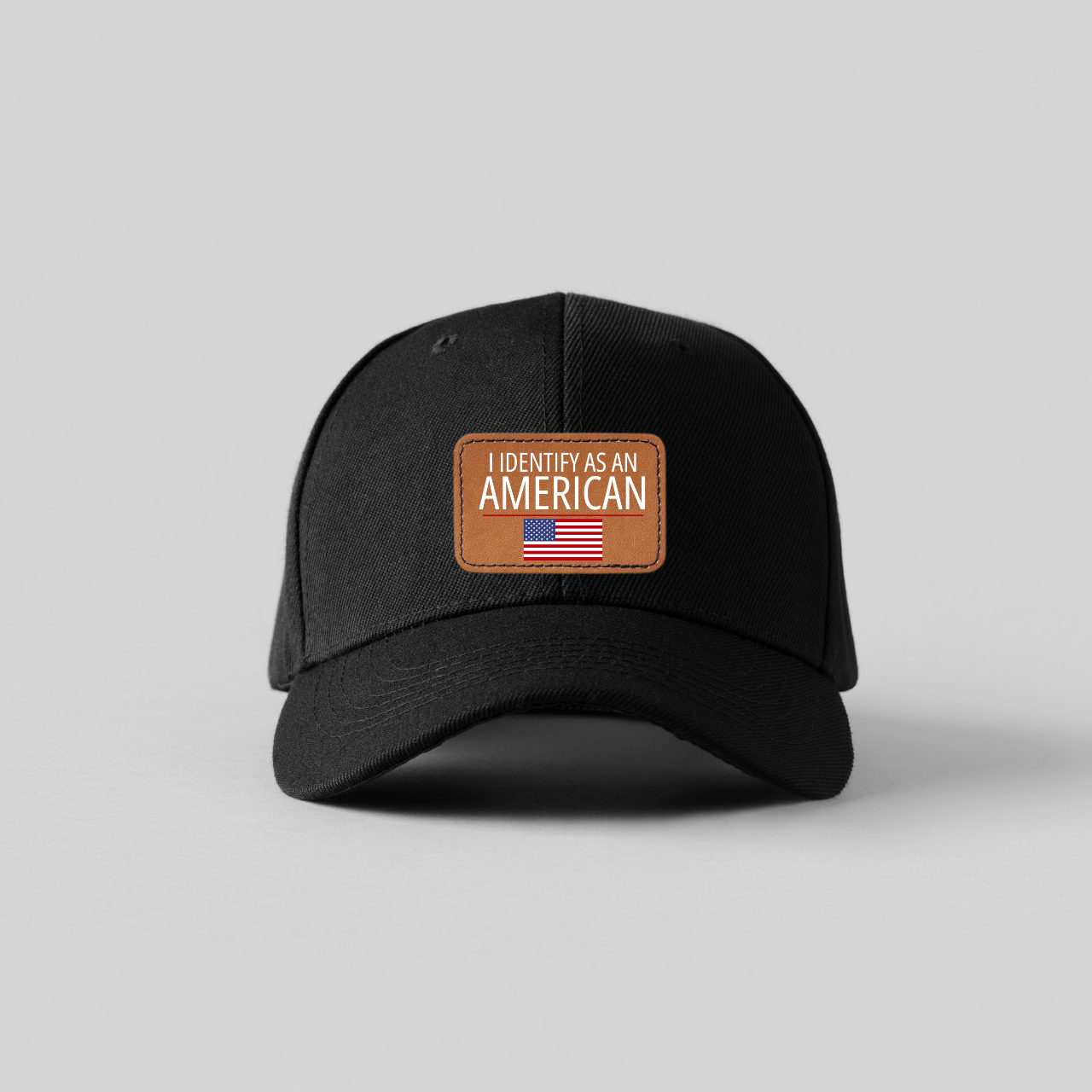 Custom UV Printed Leather Hat Patch