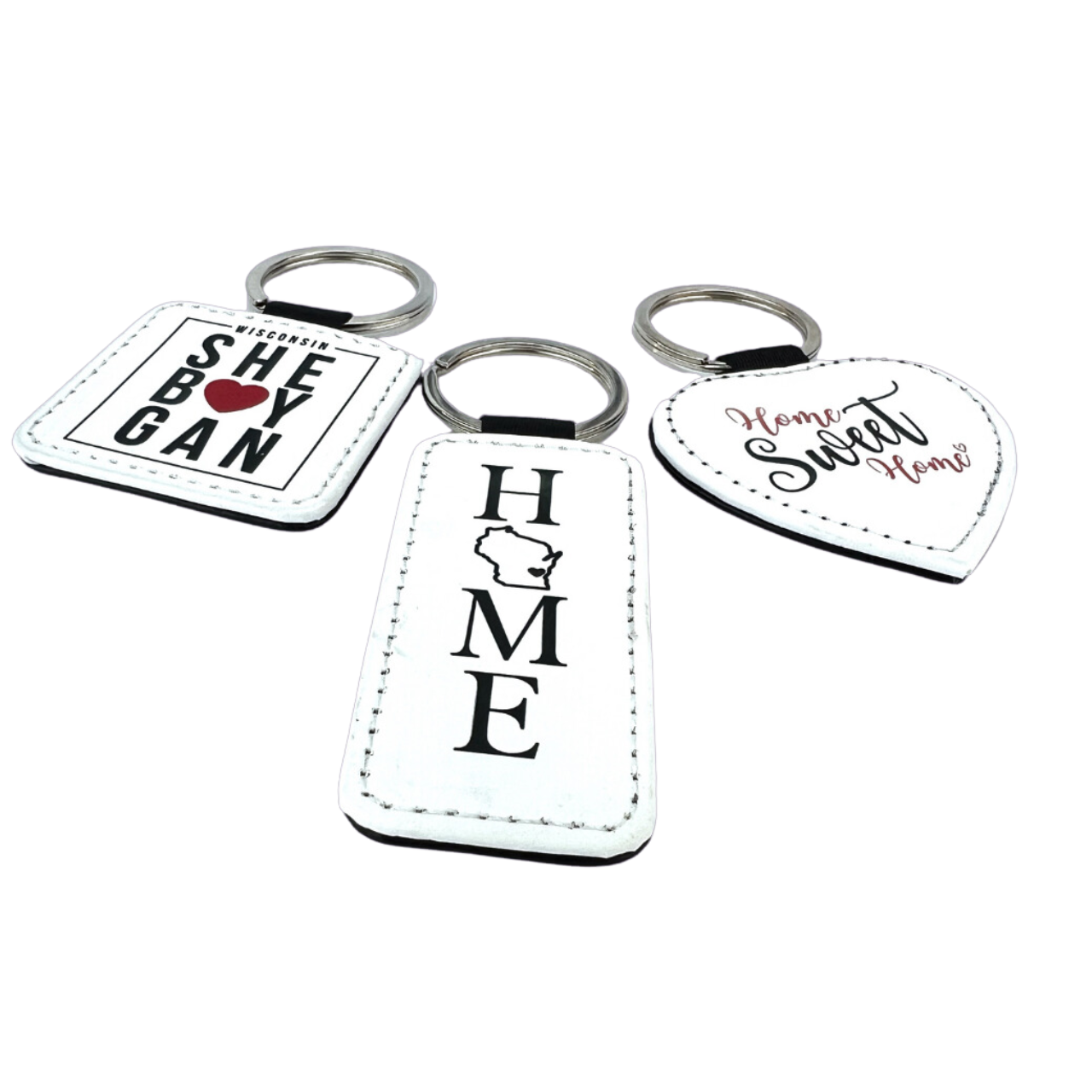 Custom Leatherette KeyChains