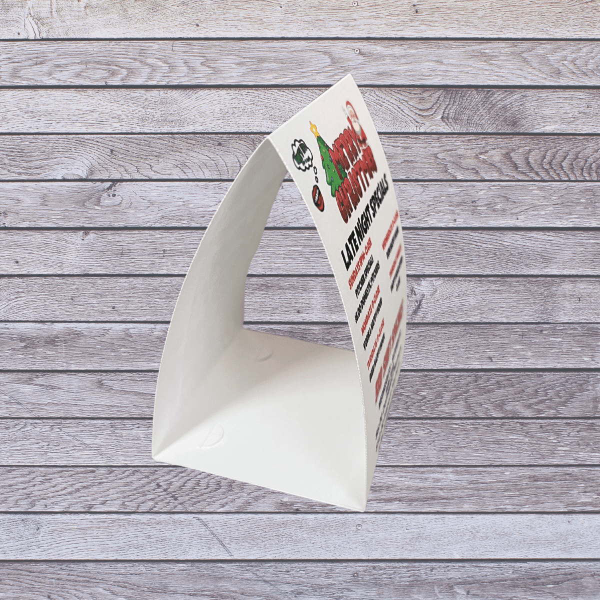 Double Sided Table Tents