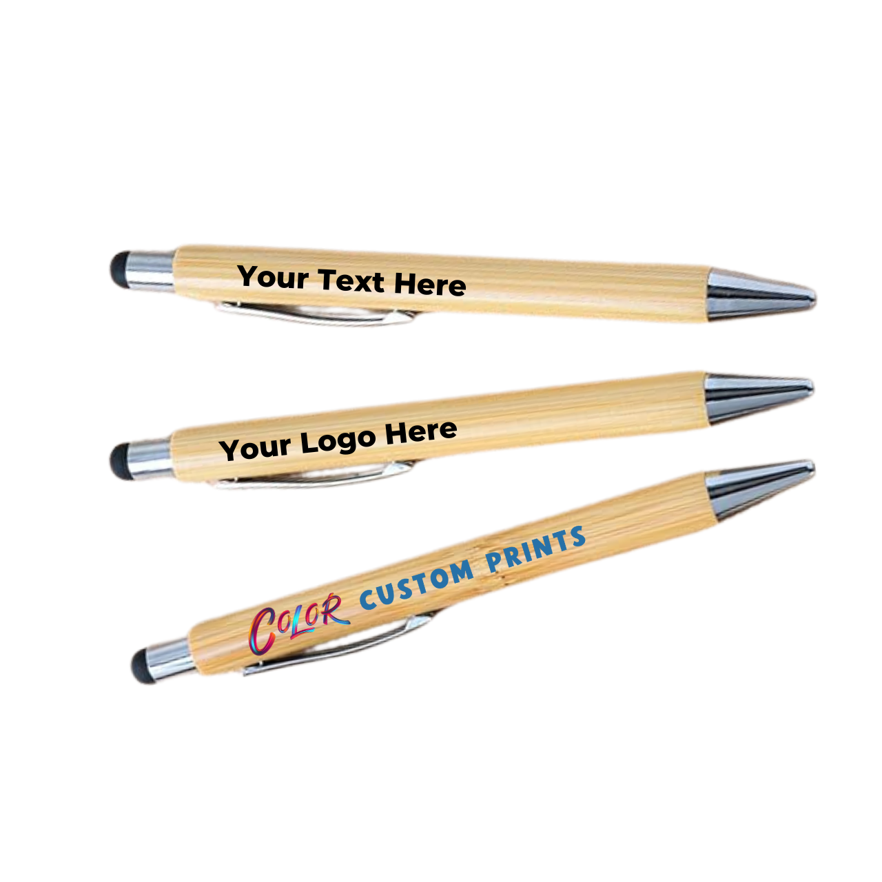 Custom Bamboo Pens