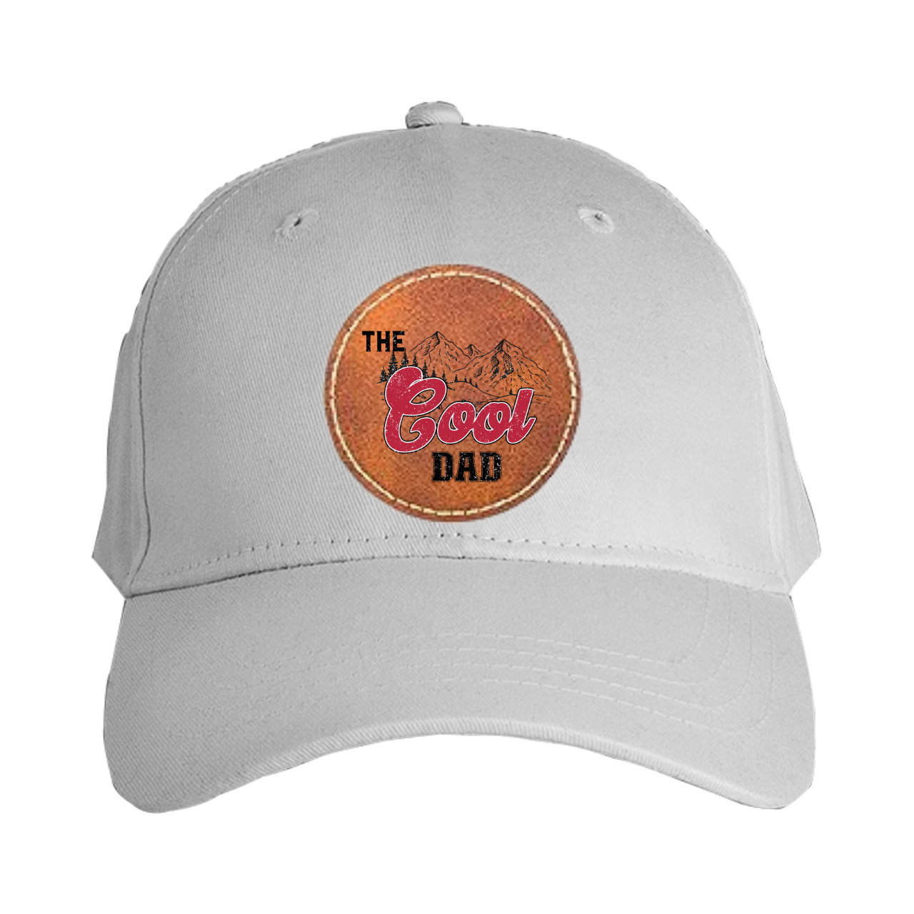 Custom UV Printed Leather Hat Patch