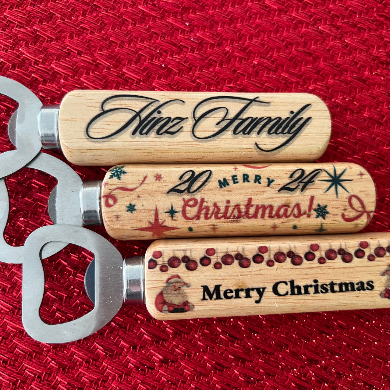 Custom Wooden Bottle Openers