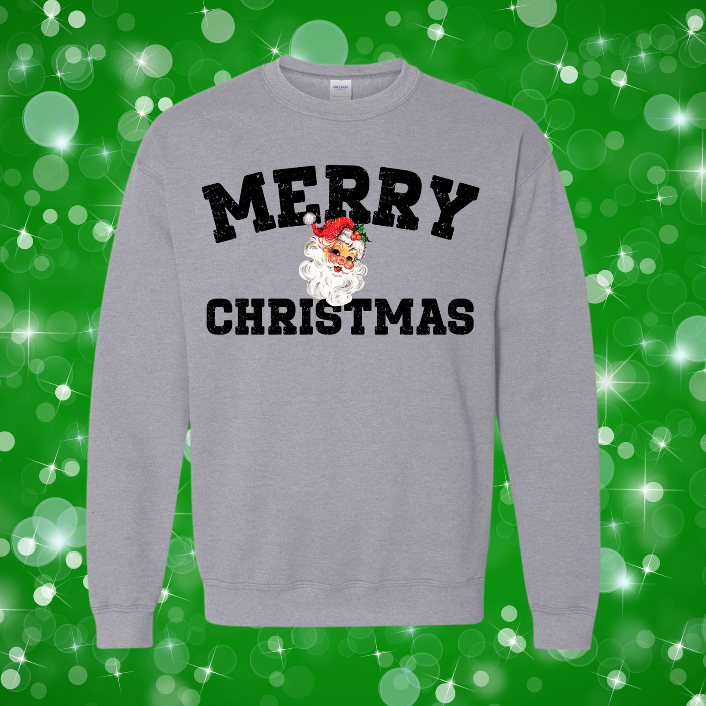 Vintage Merry Christmas Crewneck