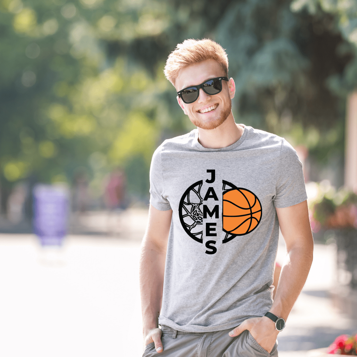 Custom Basketball Player Name