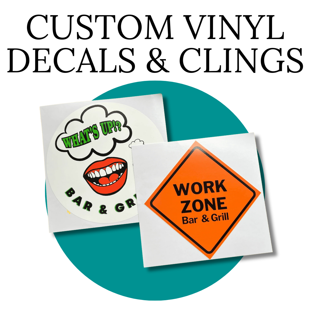 Custom Vinyl Decals For Cars, Trucks, Trailers, Equipment, Outdoor Signs