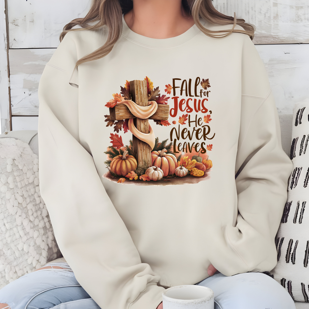 Fall For Jesus He Never Leaves