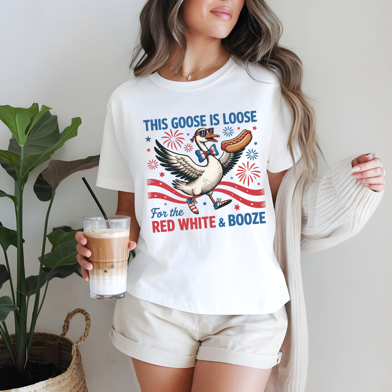 This Goose Is On The Loose For The Red White And Booze