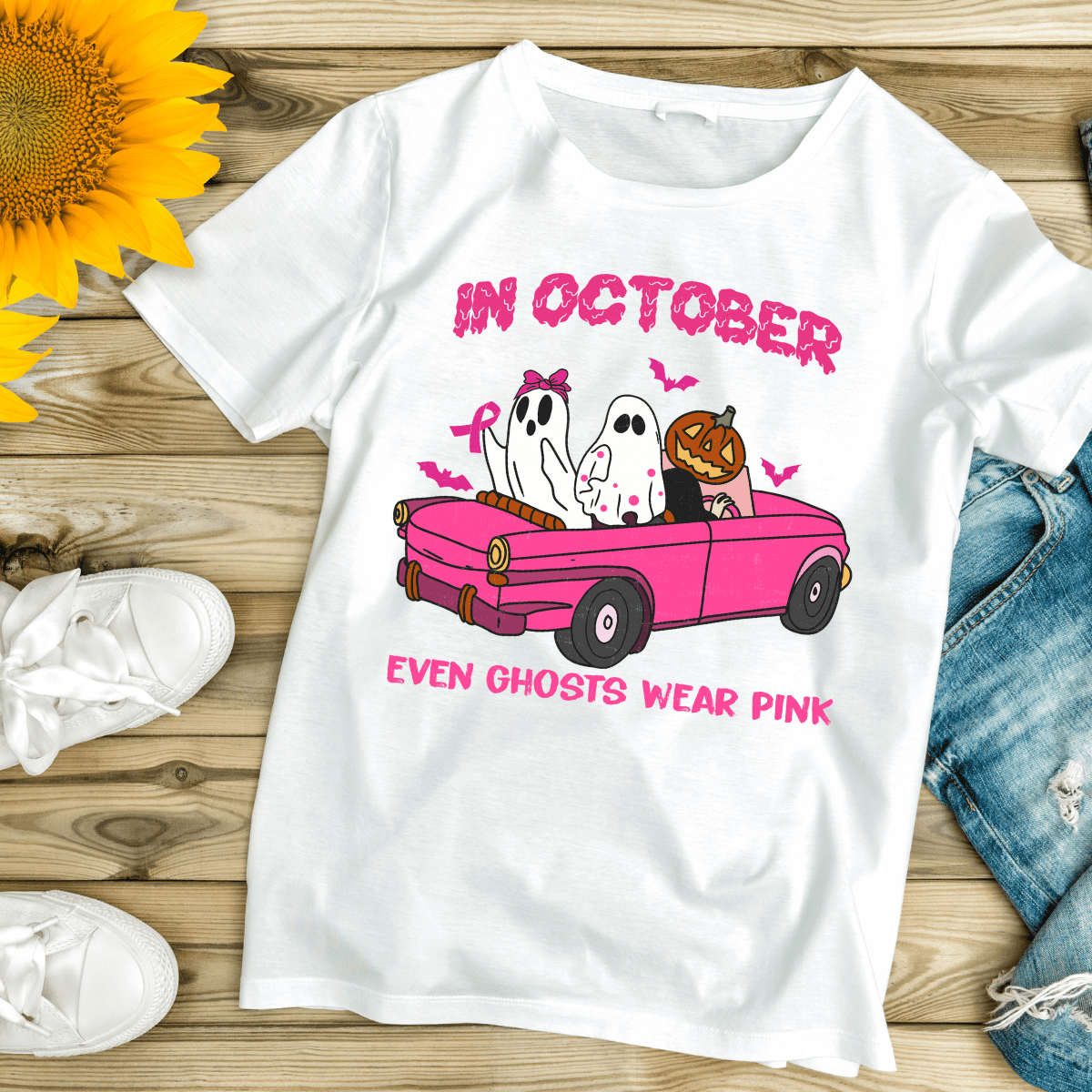 In October Even Ghosts Wear Pink