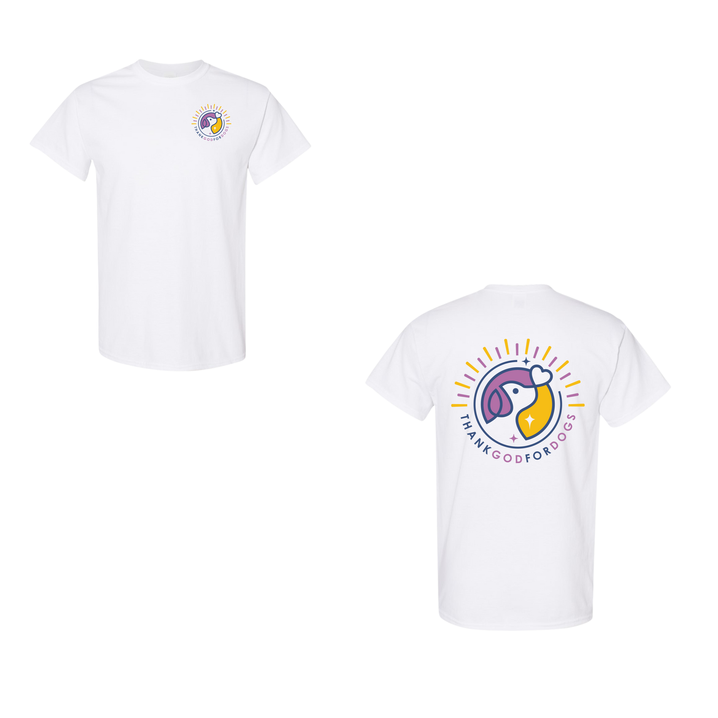 Thank God For Dogs Fundraiser T-Shirt