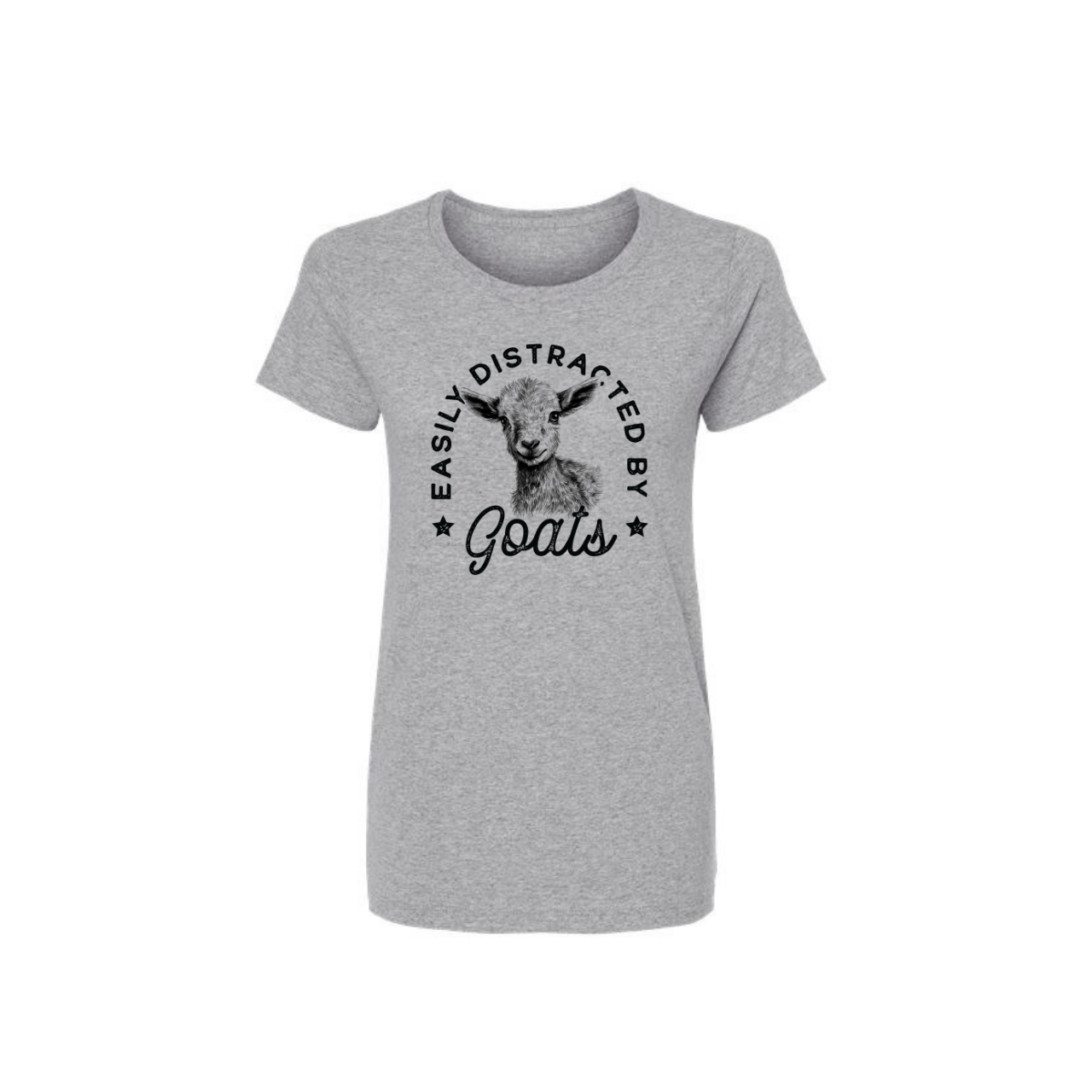 Easily Distracted By Goats T-Shirt