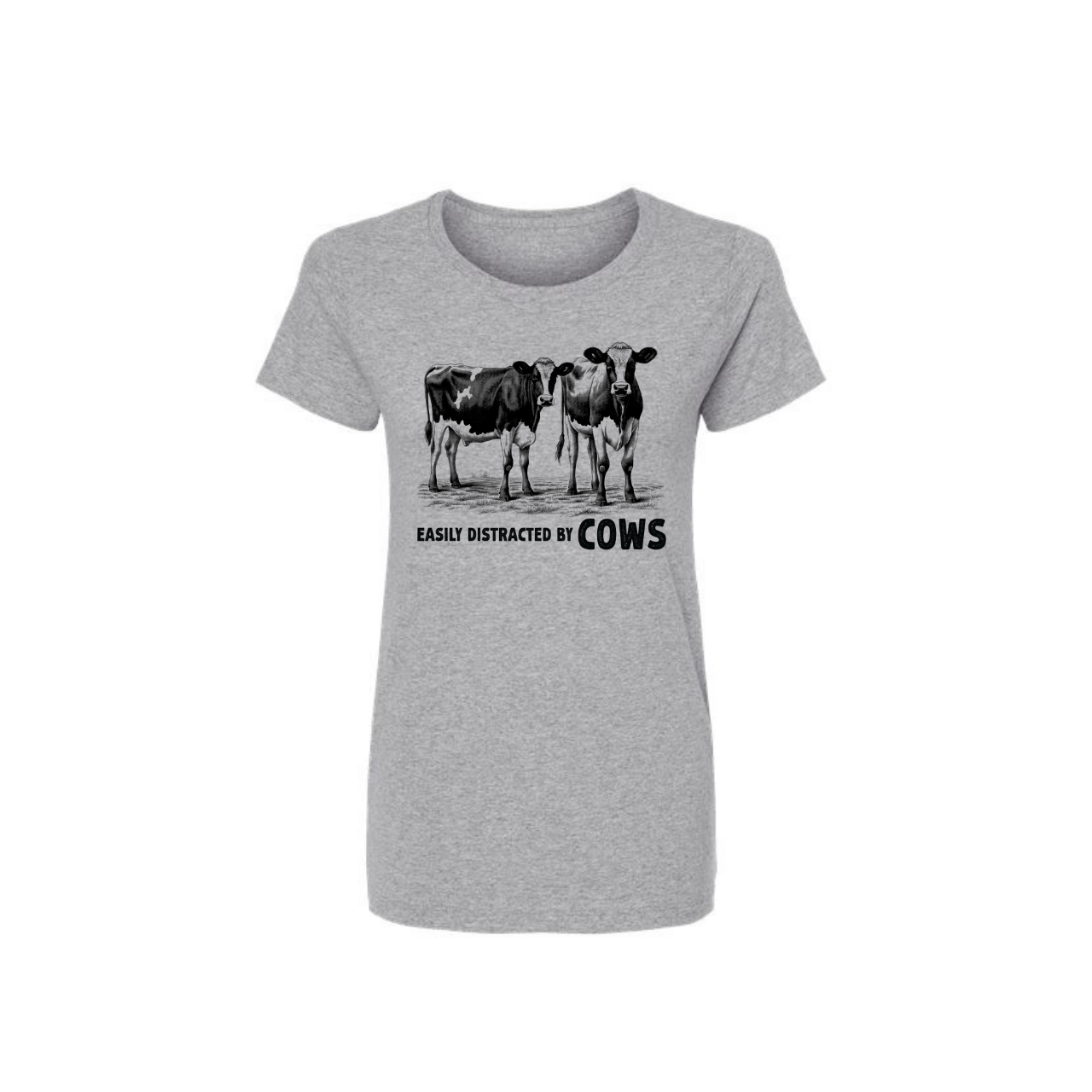 Easily Distracted By Cows T-Shirt
