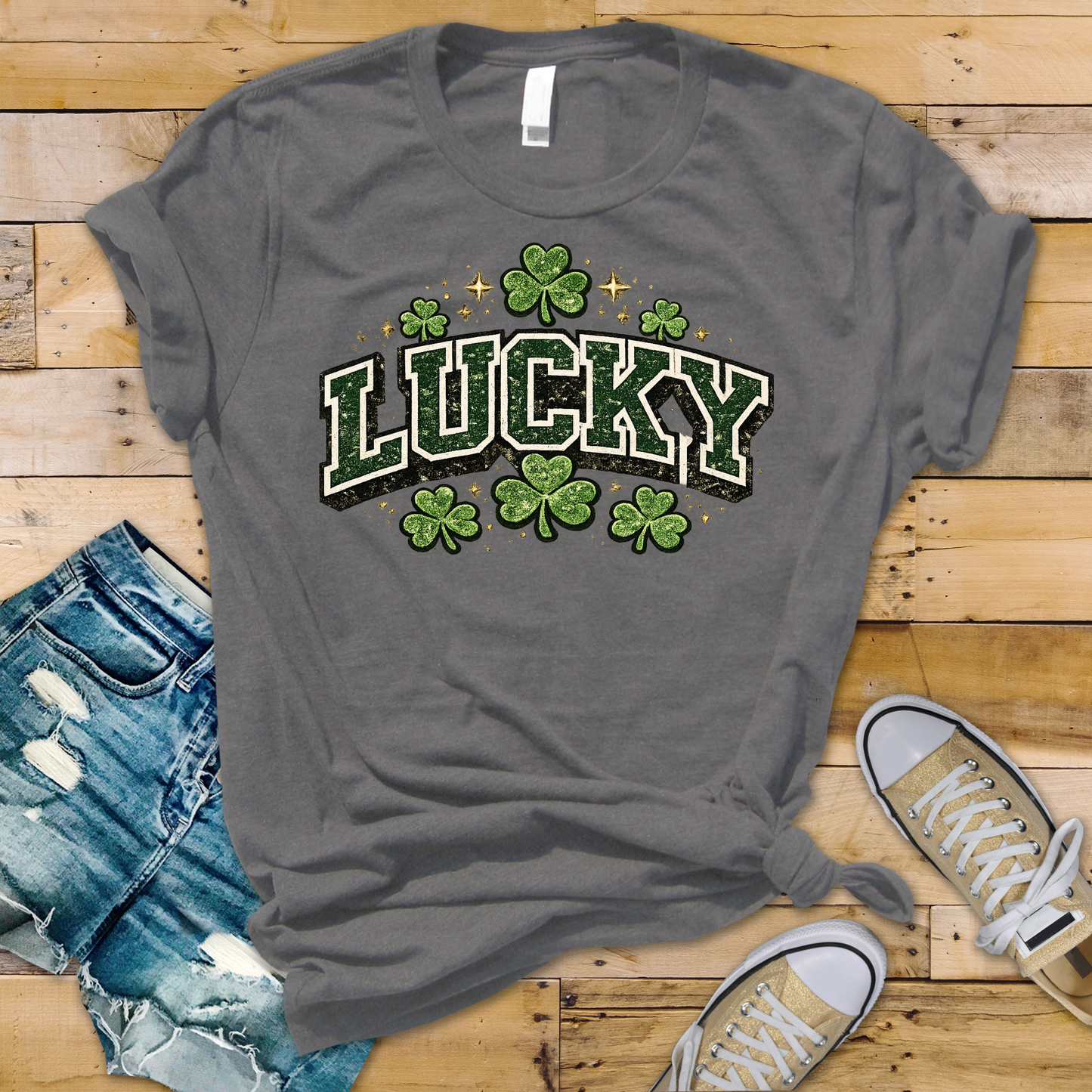 Lucky Faux Glitter