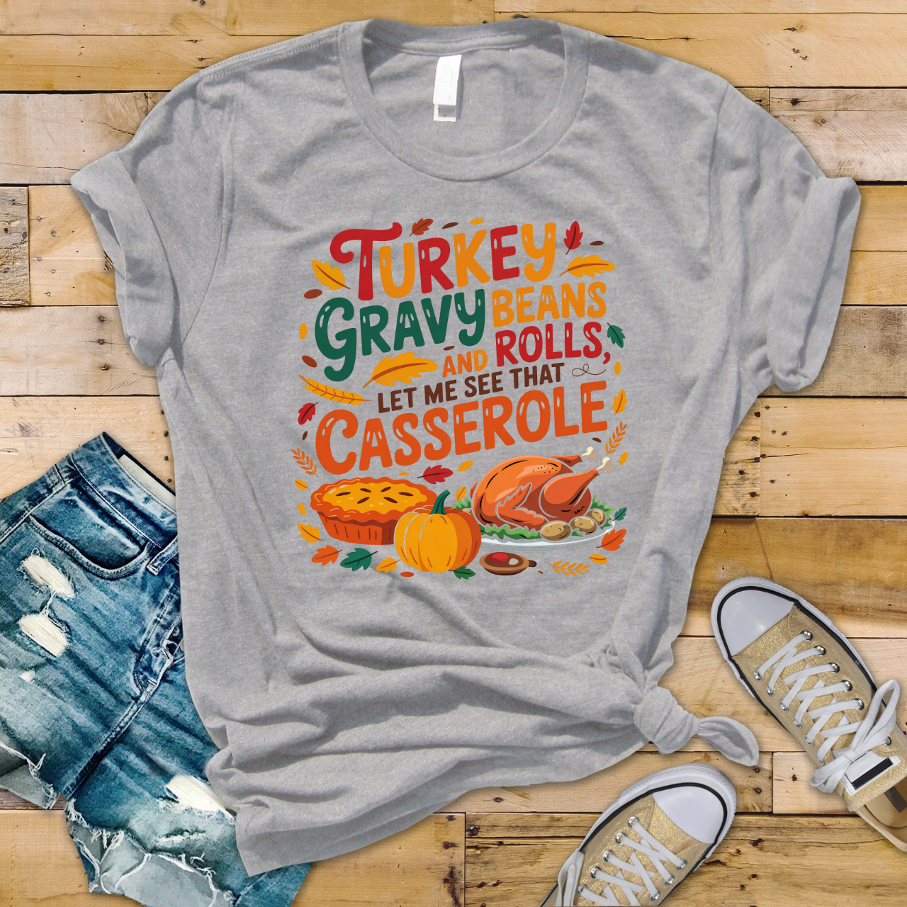 Turkey Gravy Beans And Rolls Let Me See That Casserole