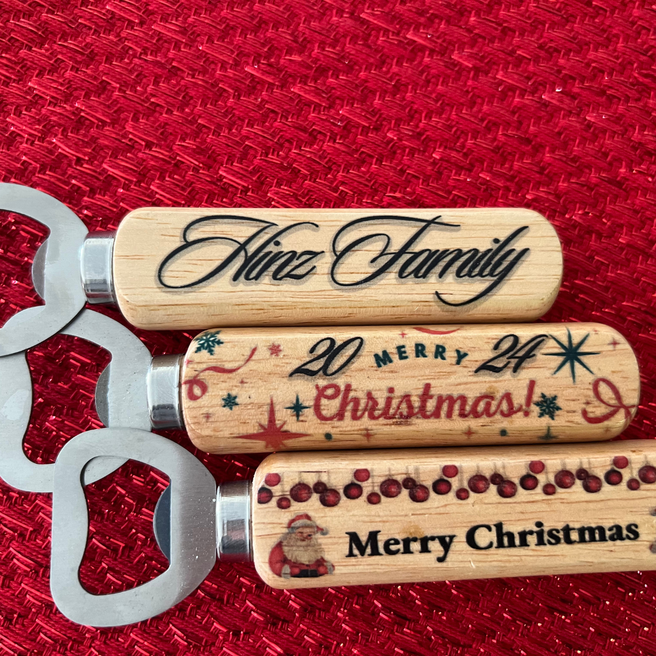 Custom Wooden Bottle Openers