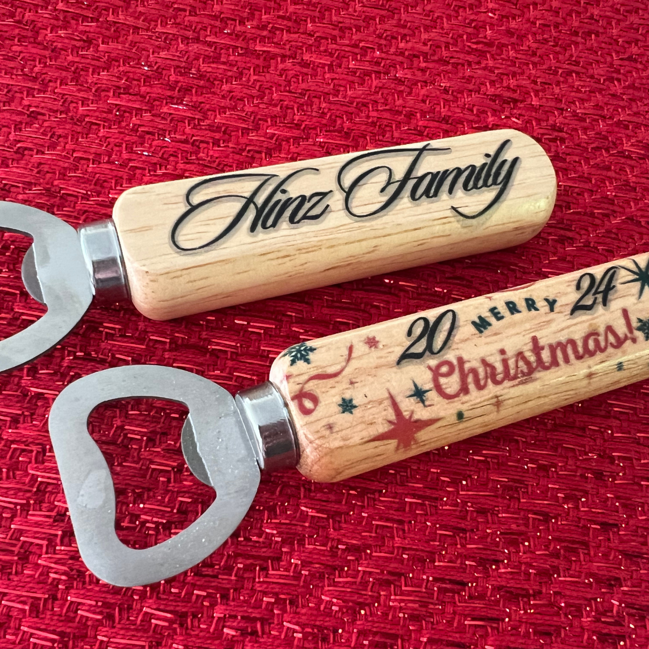 Custom Wooden Bottle Openers