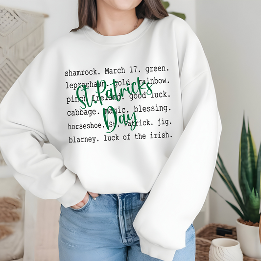 St Patrick's Day Script