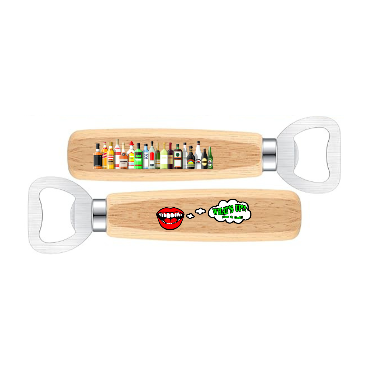 Custom Wooden Bottle Opener