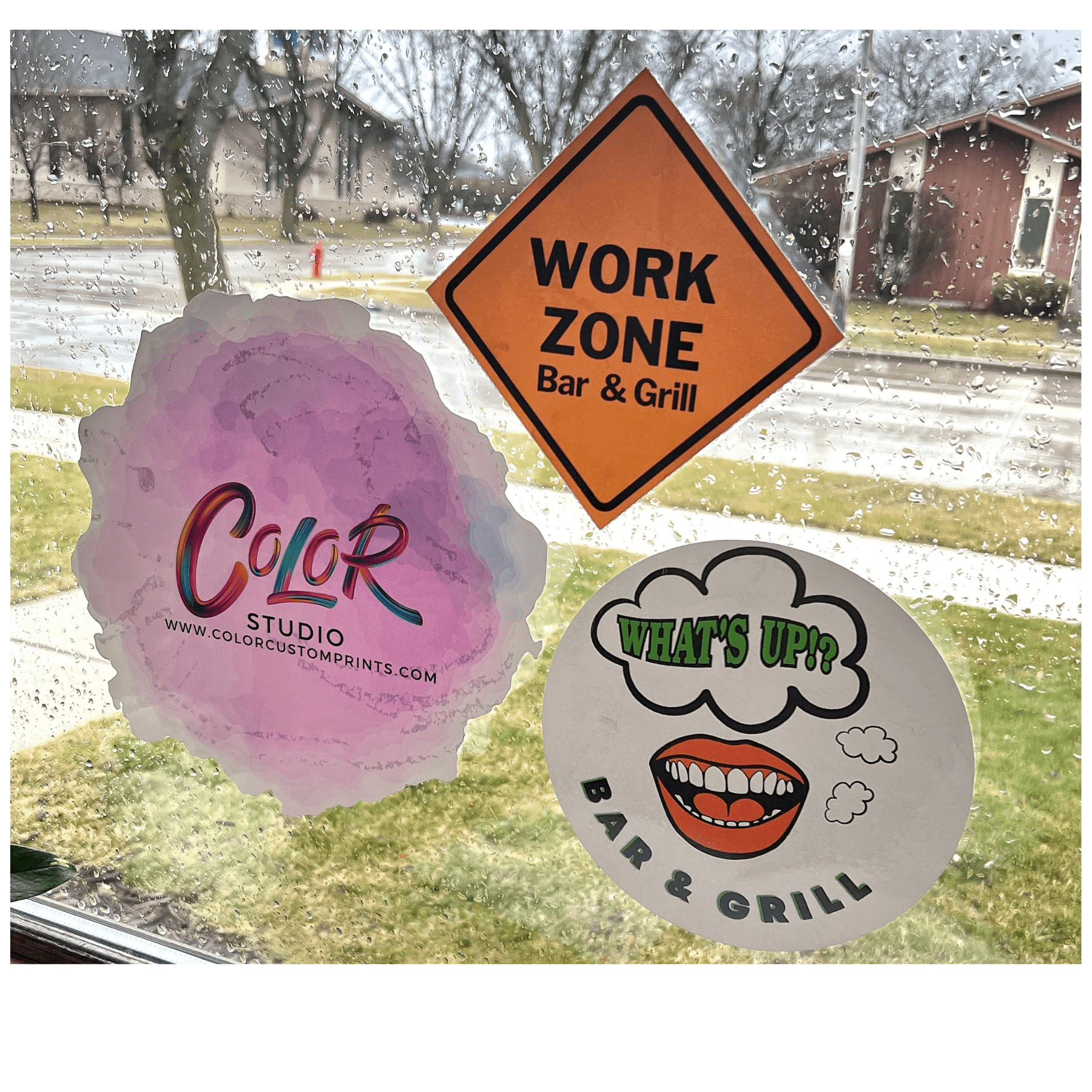 Static Cling Graphics Vinyl Decal and Vinyl Static Clings – Color Custom Prints