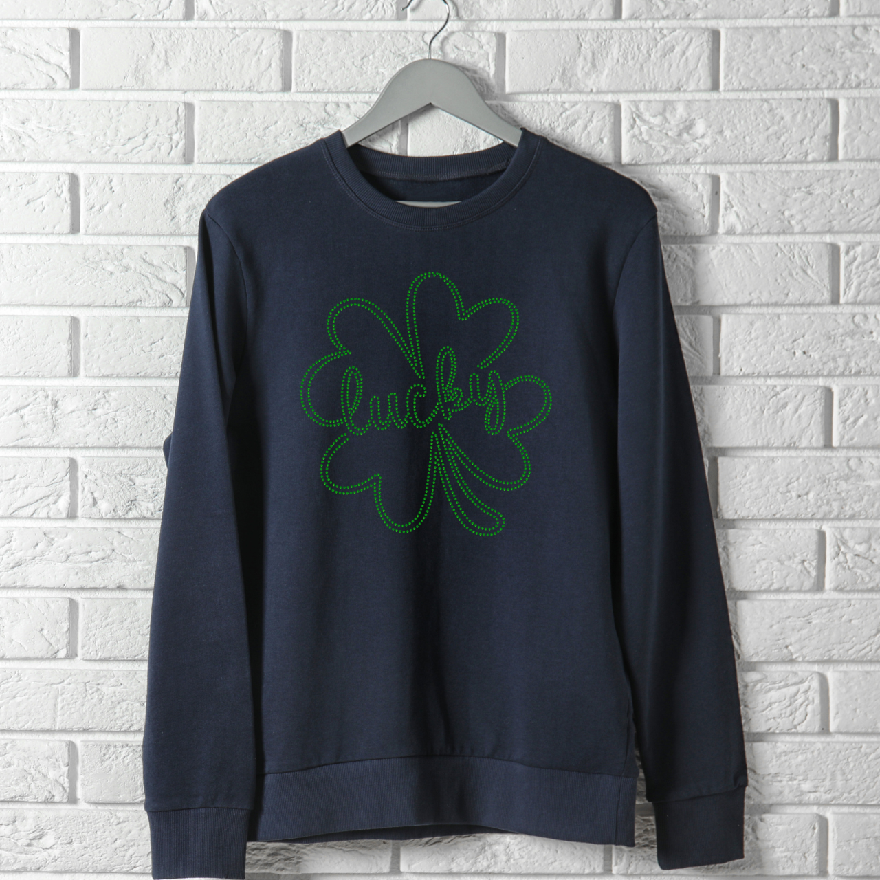 St Patricks Shamrock Spangle