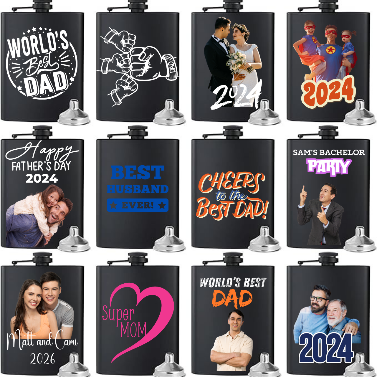 Custom Flasks