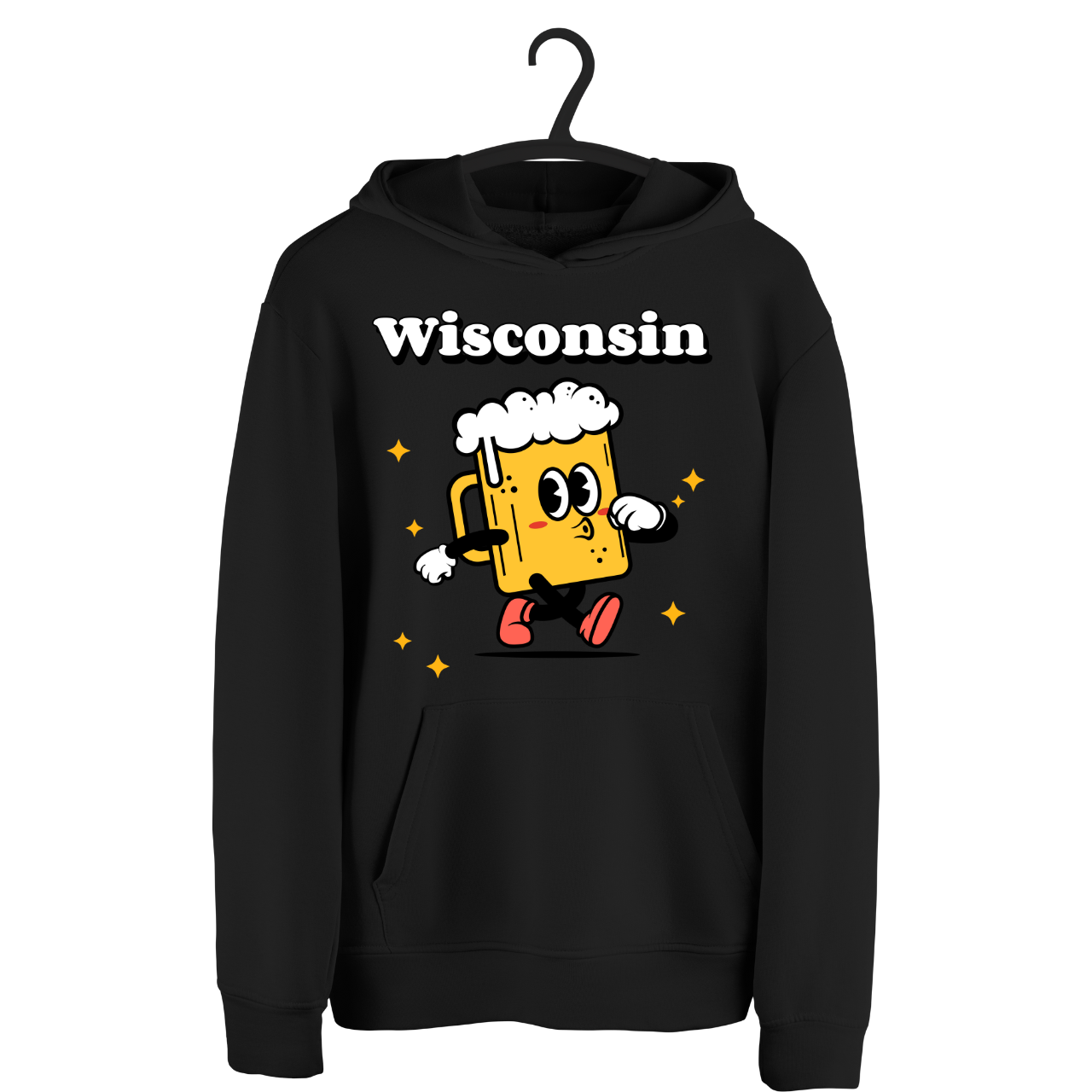 Wisconsin Veer Buddy Hoodie