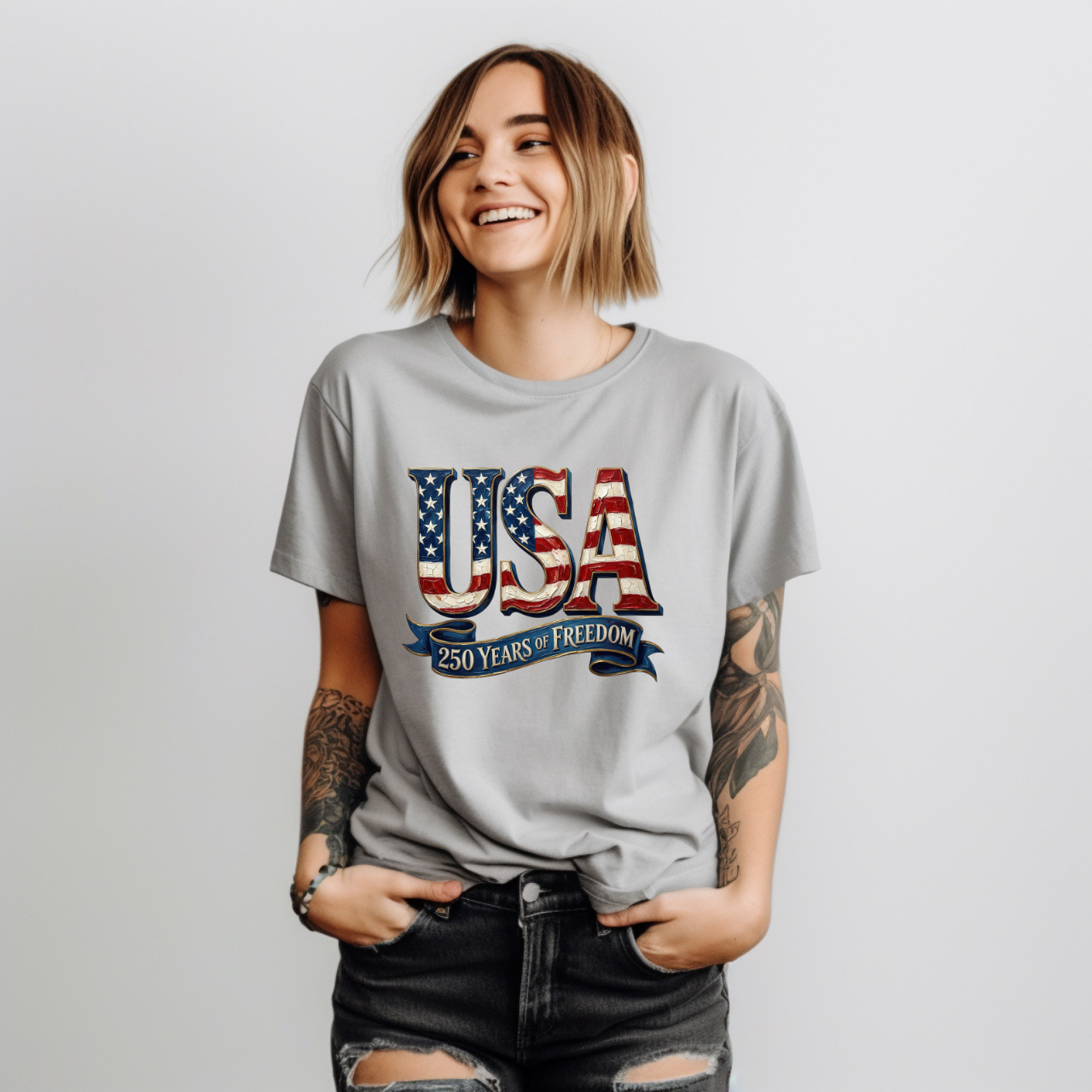 Retro USA 250 Year Anniversary Design