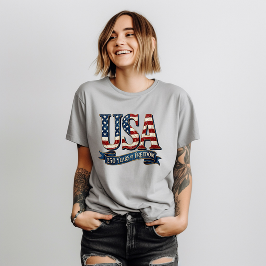 Retro USA 250 Year Anniversary Design