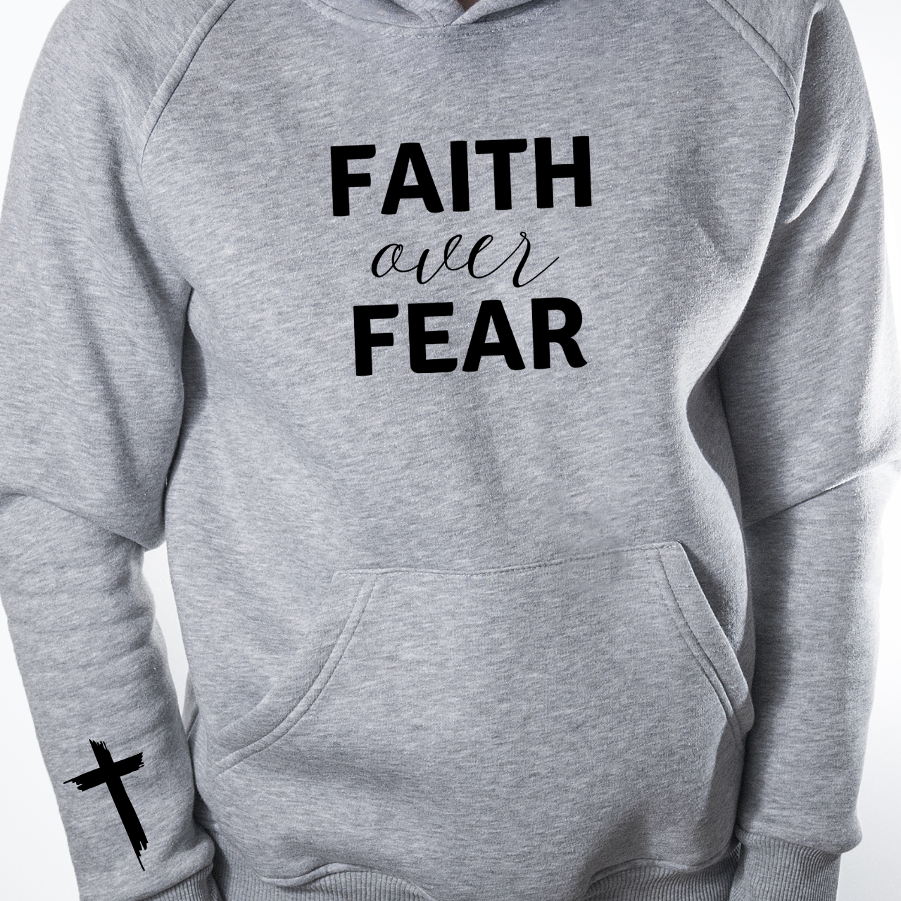 Faith Over Fear T-Shirt Or Hoodie