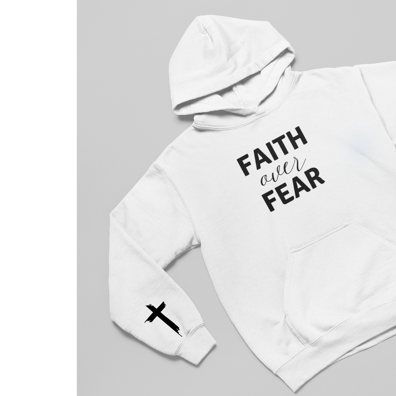 Faith Over Fear T-Shirt Or Hoodie
