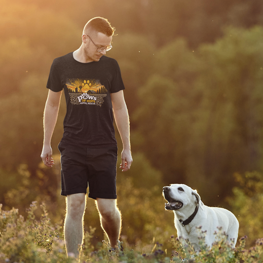 Paws Of Hope Rustic Iowa T-Shirt