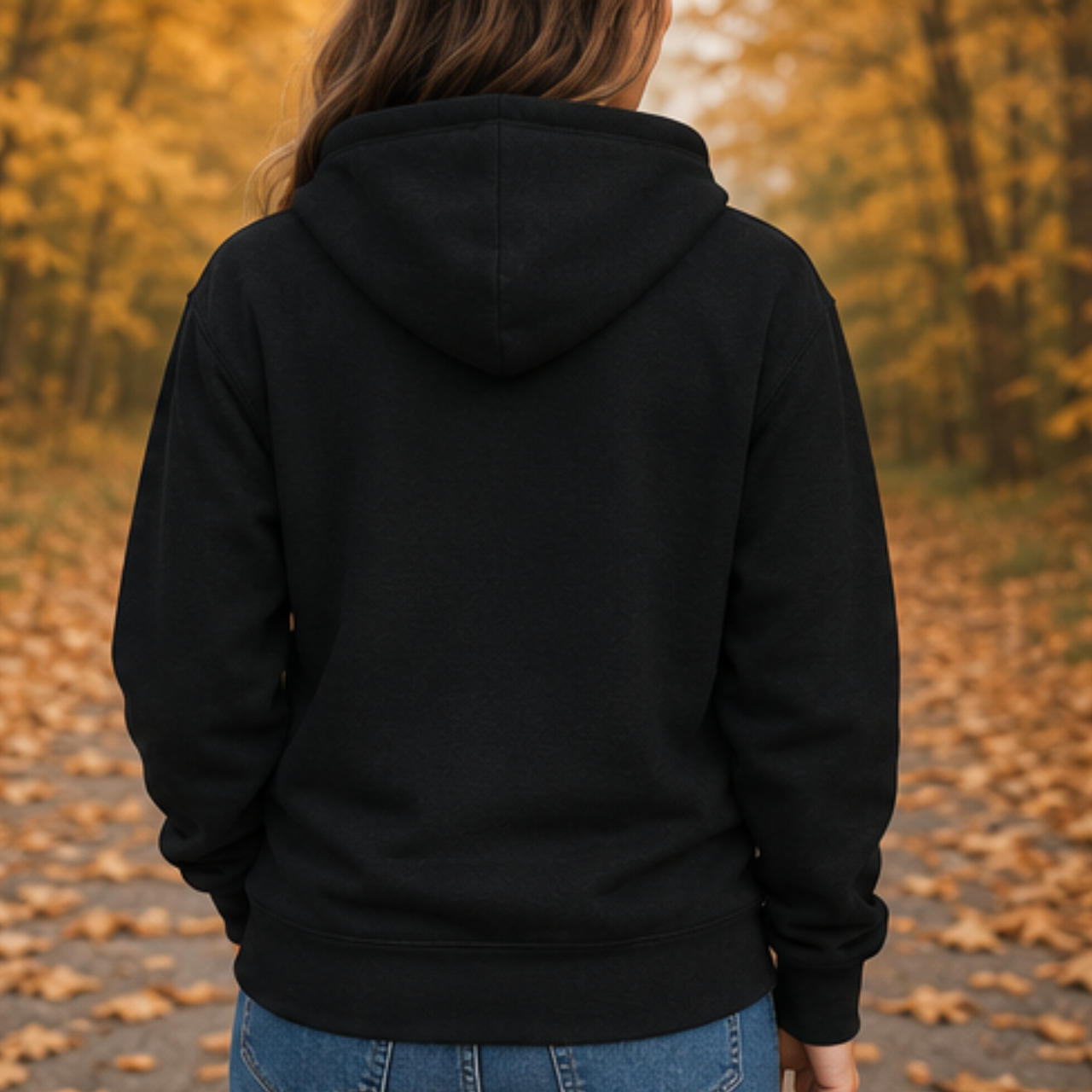 Ghost with Pumpkin Balloon Zip-Up Hoodie