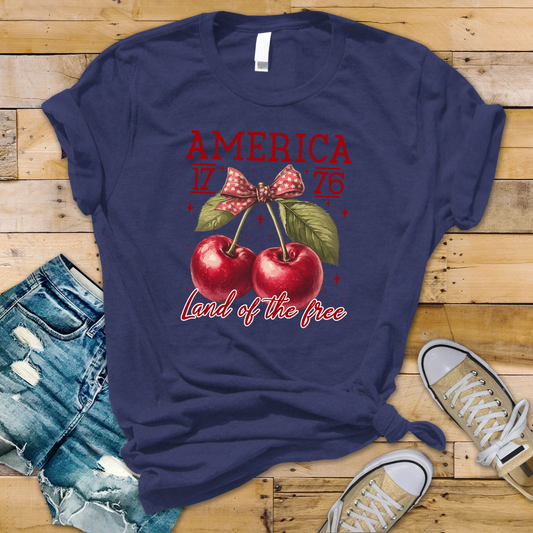 America Land Of The Free Cherry Coquette