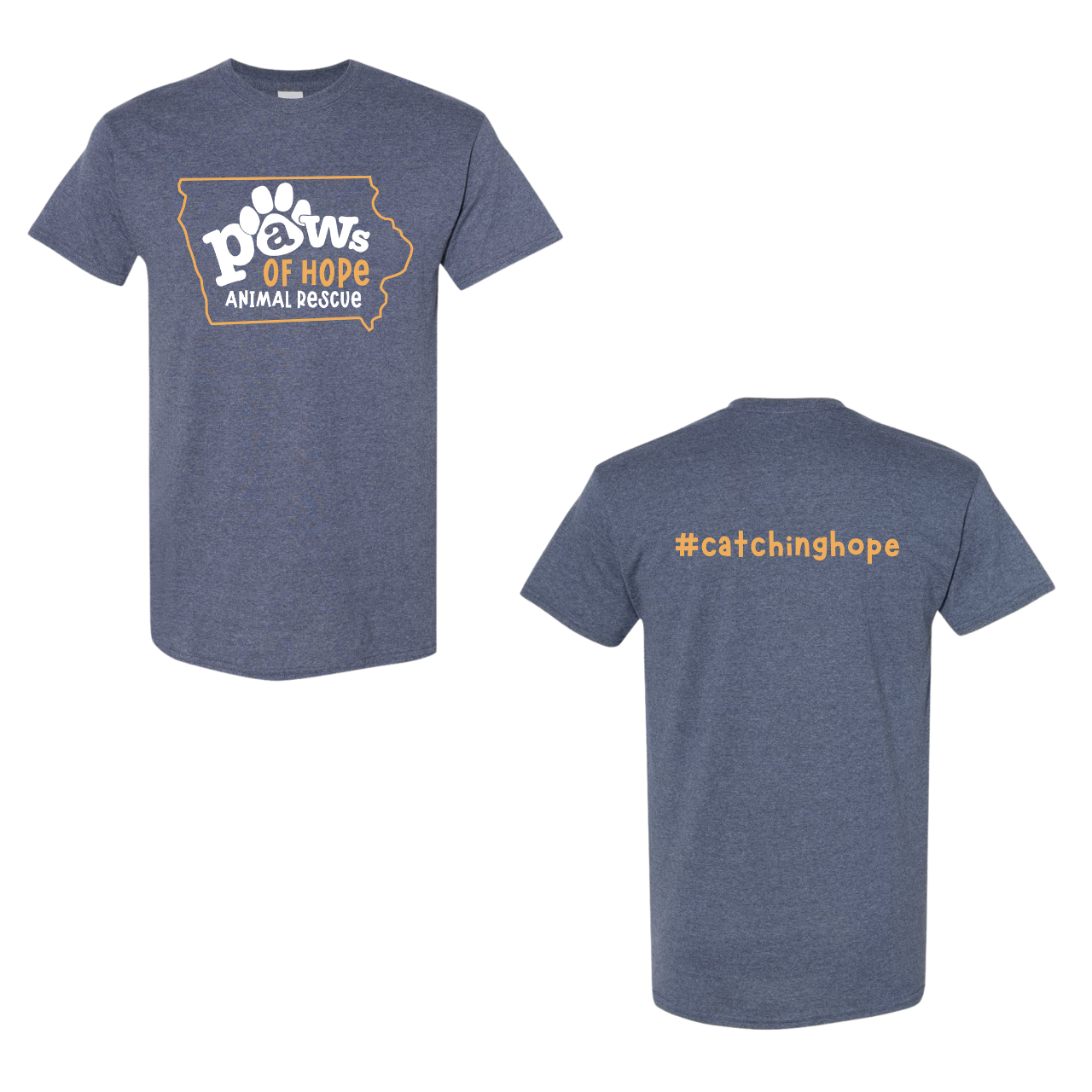 Paws Of Hope Fundraiser T- shirt