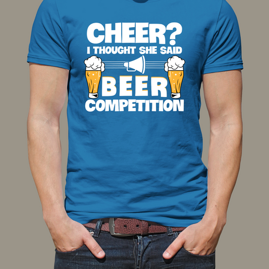 Cheer? I Thought She Said Beer Competition