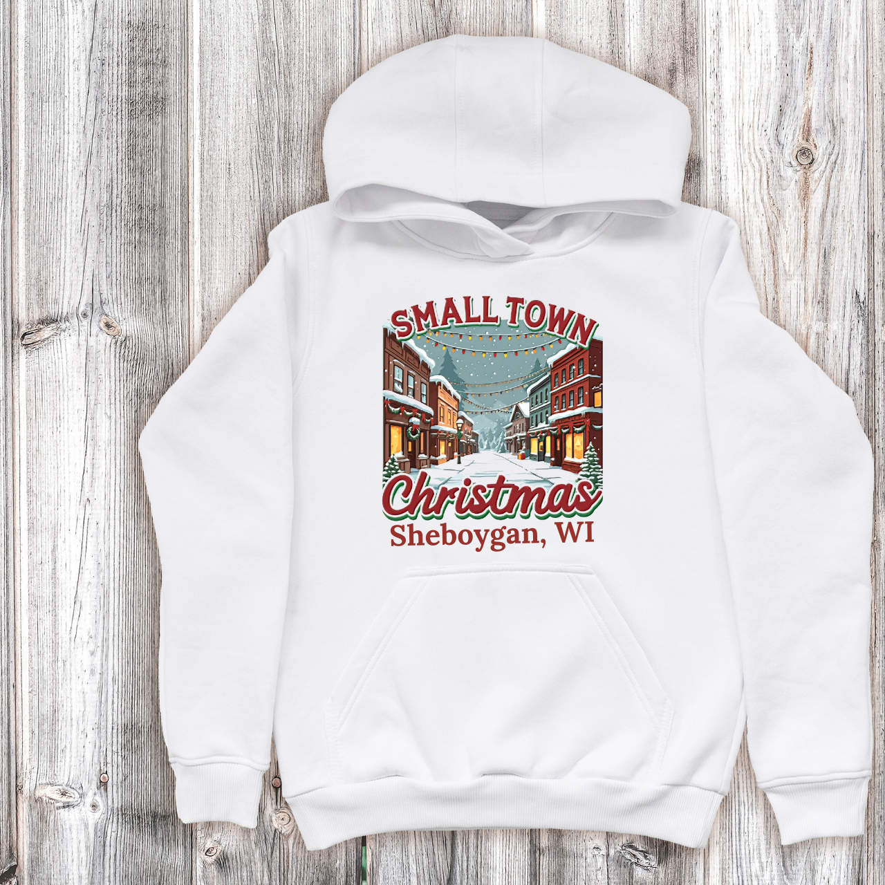 Small Town Christmas Custom City and State