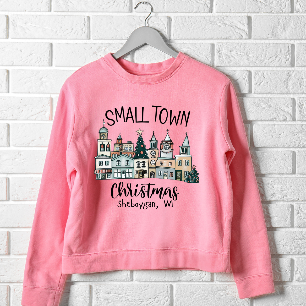 Small Town Christmas Custom City and State