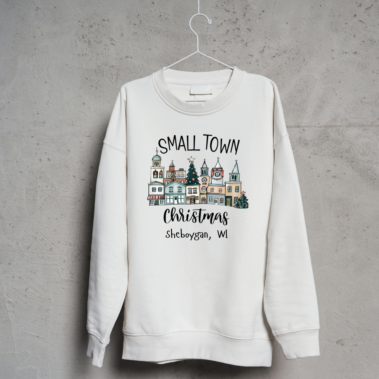 Small Town Christmas Custom City and State
