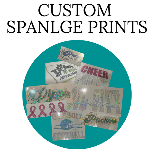 Custom 11x13 Spangle Print