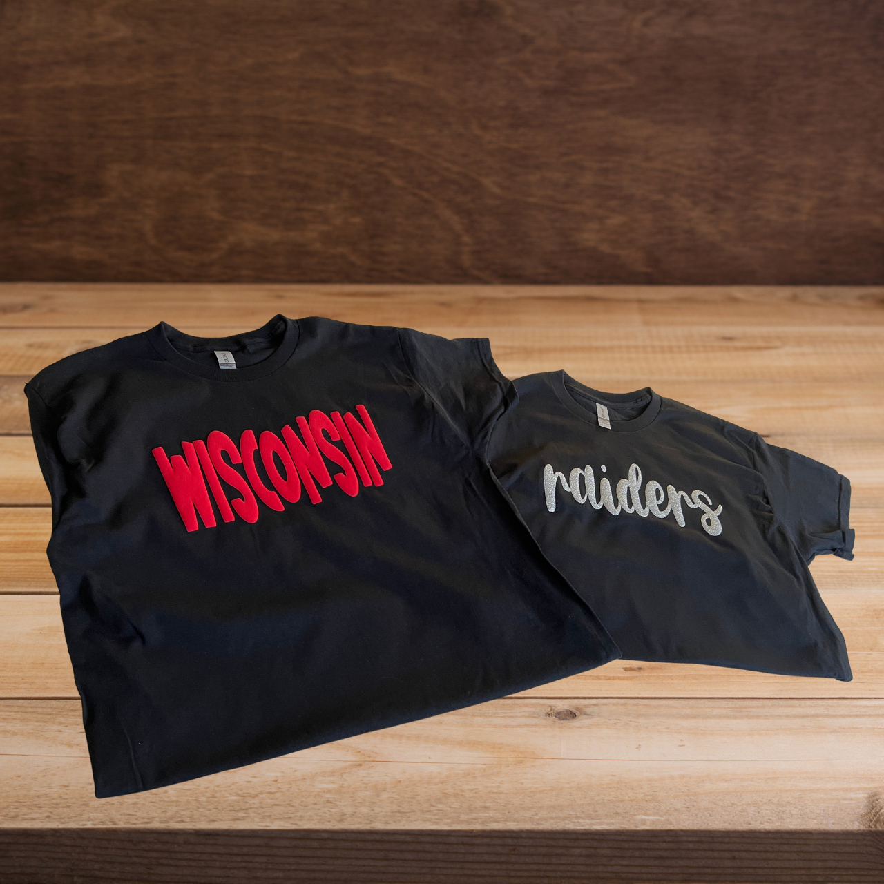 Custom One Word Puff Print