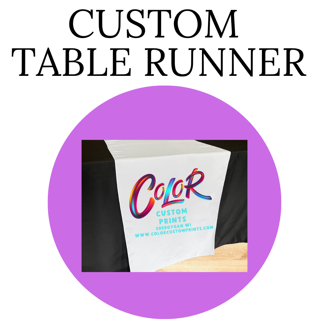 Custom Table Runner – Color Custom Prints
