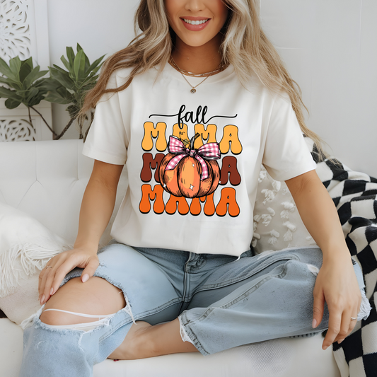 Fall Mama Orange Brown Yellow
