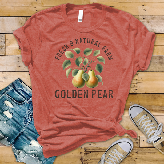 Fresh And Natural Farm Golden Pear