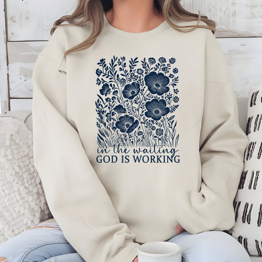 In The Waiting God Is Working(Blue)