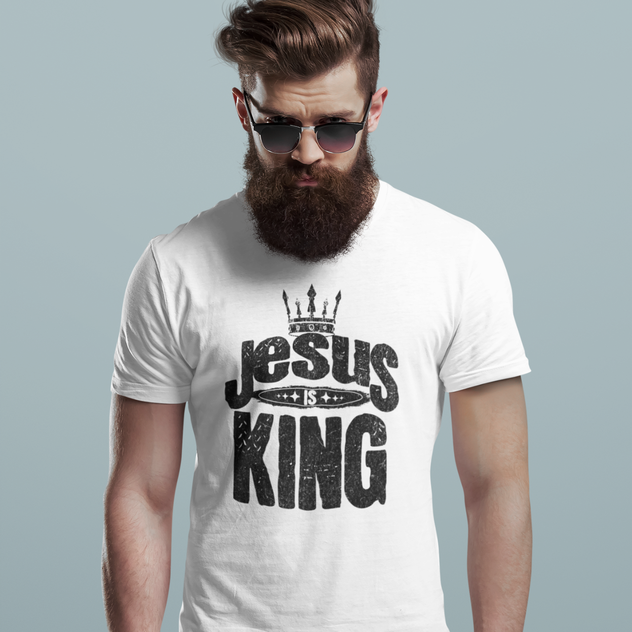 Jesus Is King (Distressed)