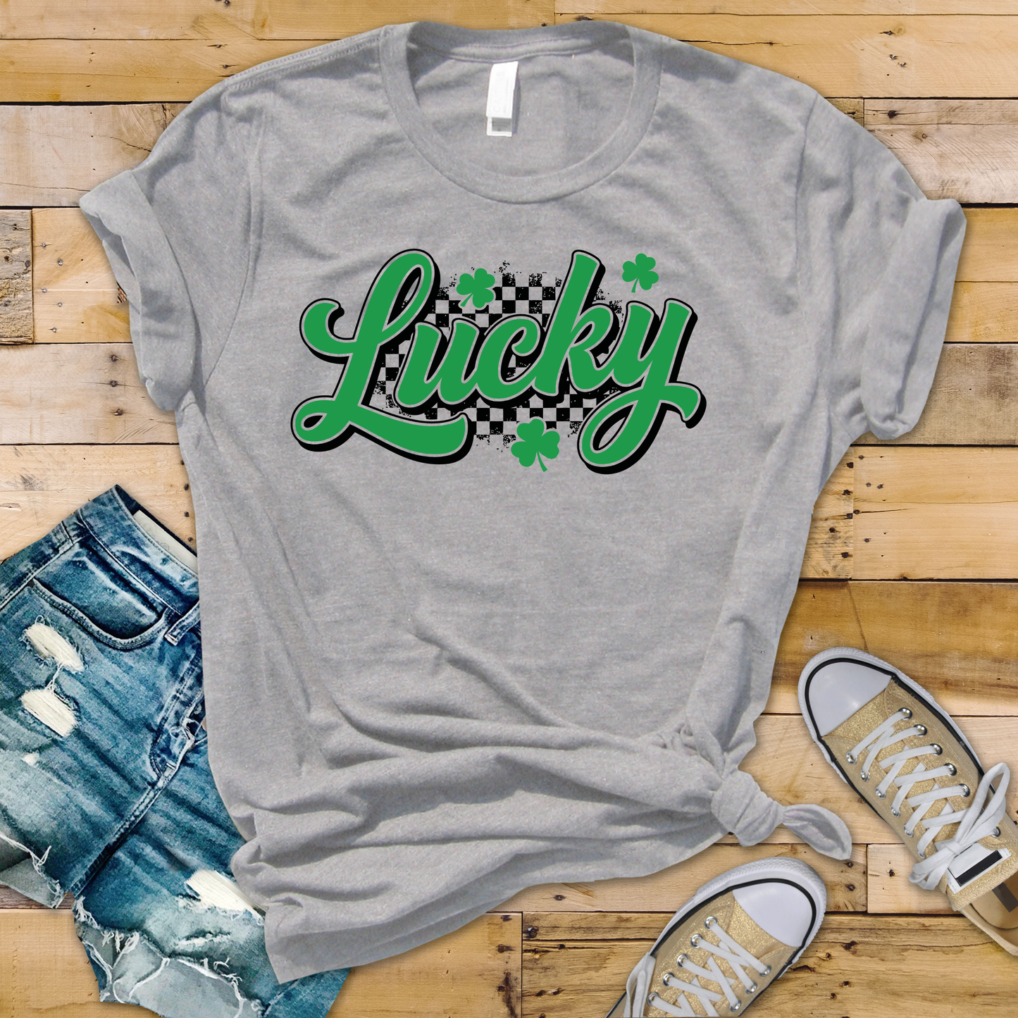 Get Lucky Checkered