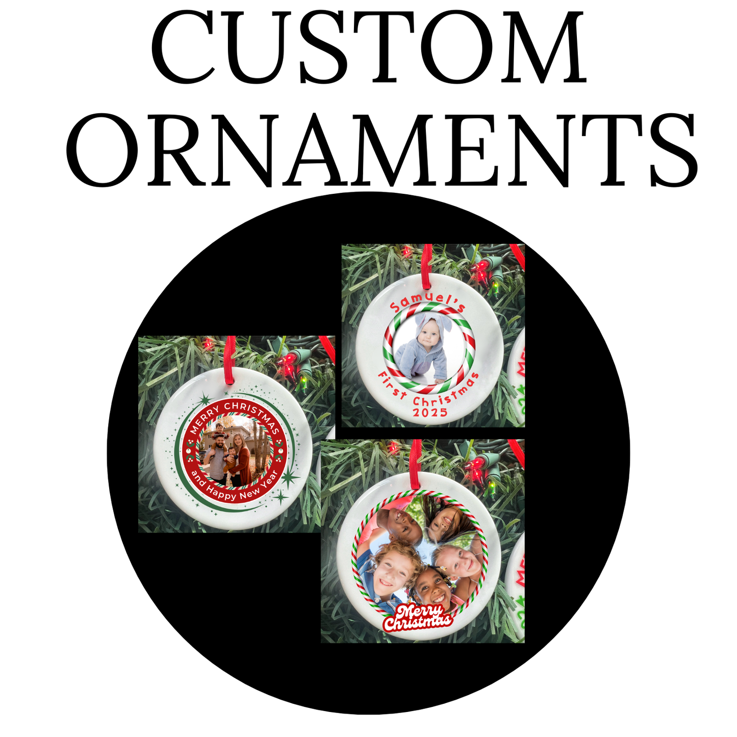 Custom Christmas Ornament