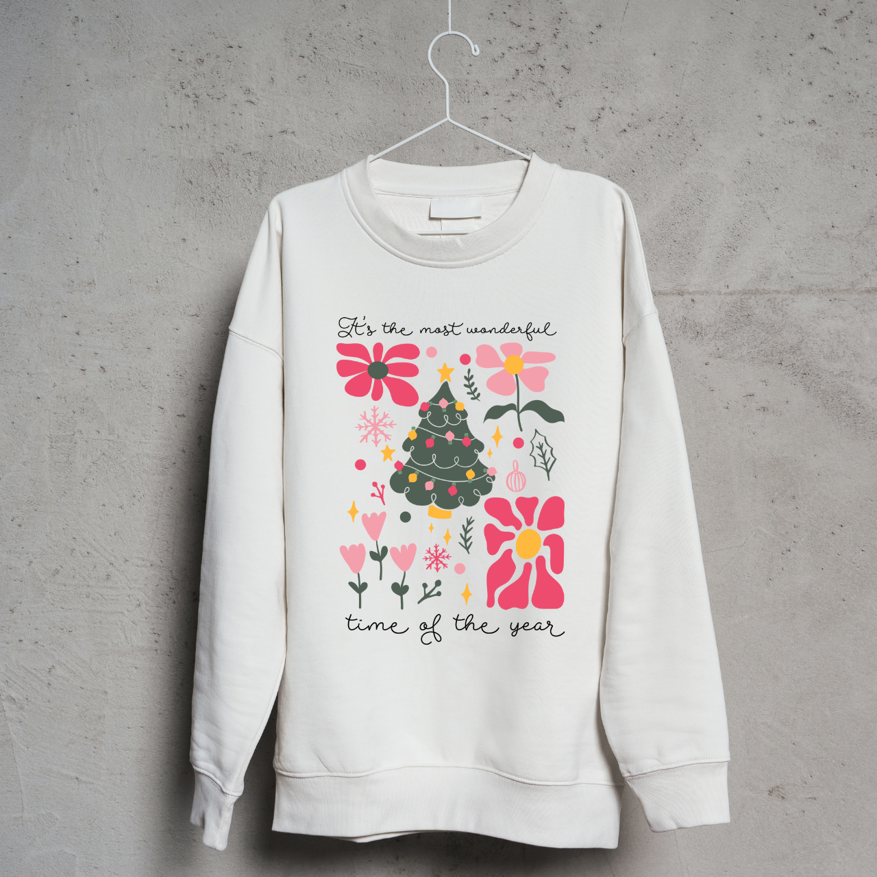It's The Most Wonderful Time Off The Year Floral