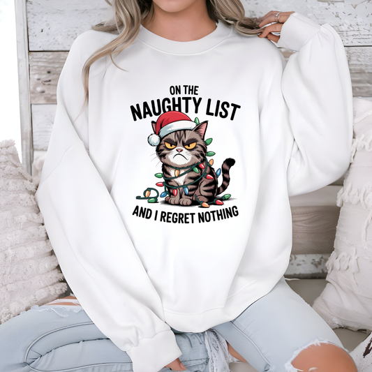 On The Naughty List And I Regret Nothing (Cat)
